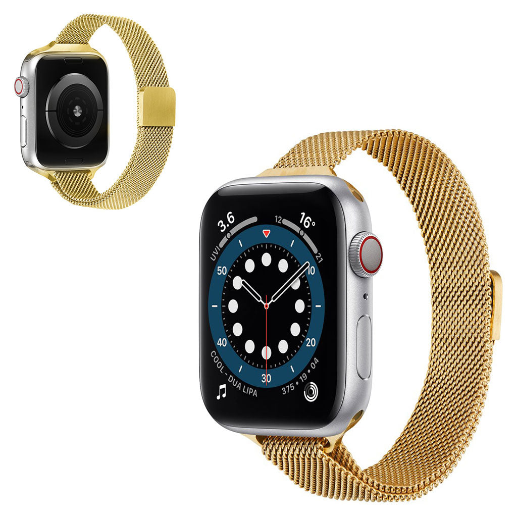 Mega fantastisk Universal Apple Metal Rem - Guld#serie_5