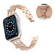 Remarquablement résistant Universel Apple Bracelet en métal et en strass.