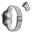 Sangle confortable Universel Apple en métal et en strass