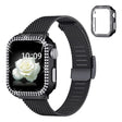 Grand Universel Apple Sangle en métal, en plastique et en strass.