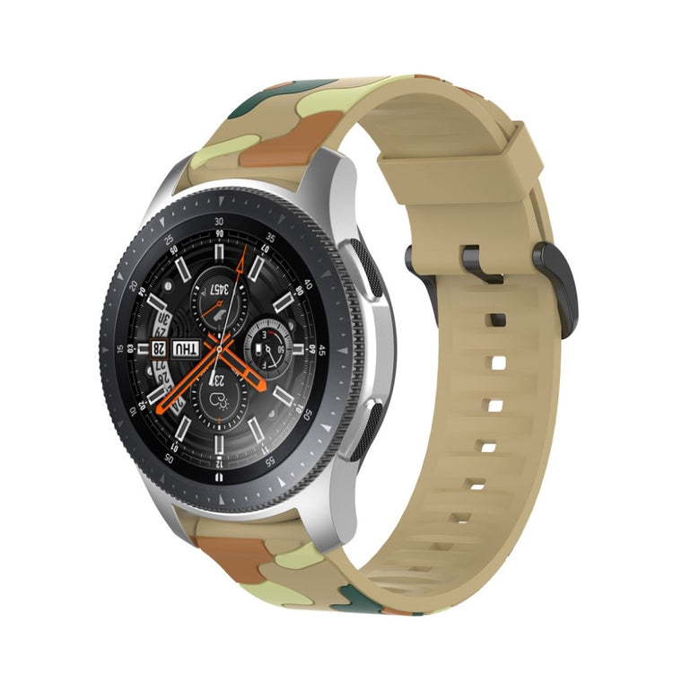  Samsung Galaxy Watch 3 (45mm) / Samsung Galaxy Watch (46mm) Silikone Rem - Beige#serie_7