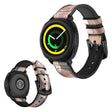 Cool Samsung Gear Sport Bracelet en cuir véritable et silicone