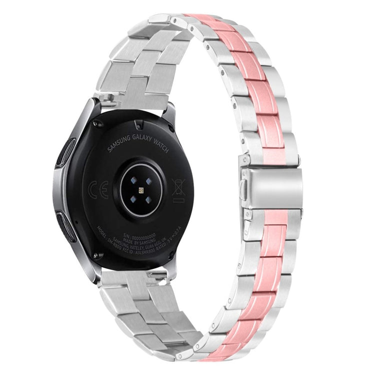 Rigtigt godt Universal Samsung Metal Rem - Pink#serie_2