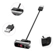 Câble d'alimentation USB de 15 cm pour Samsung Galaxy Fit-e