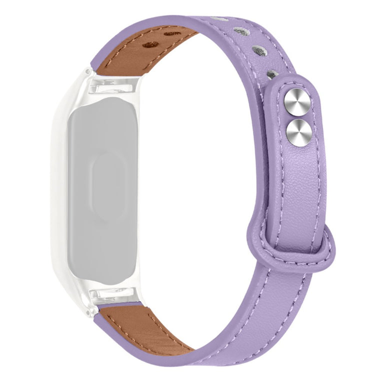 Yndigt Samsung Galaxy Fit-e Ægte læder Urrem - Lilla#serie_6