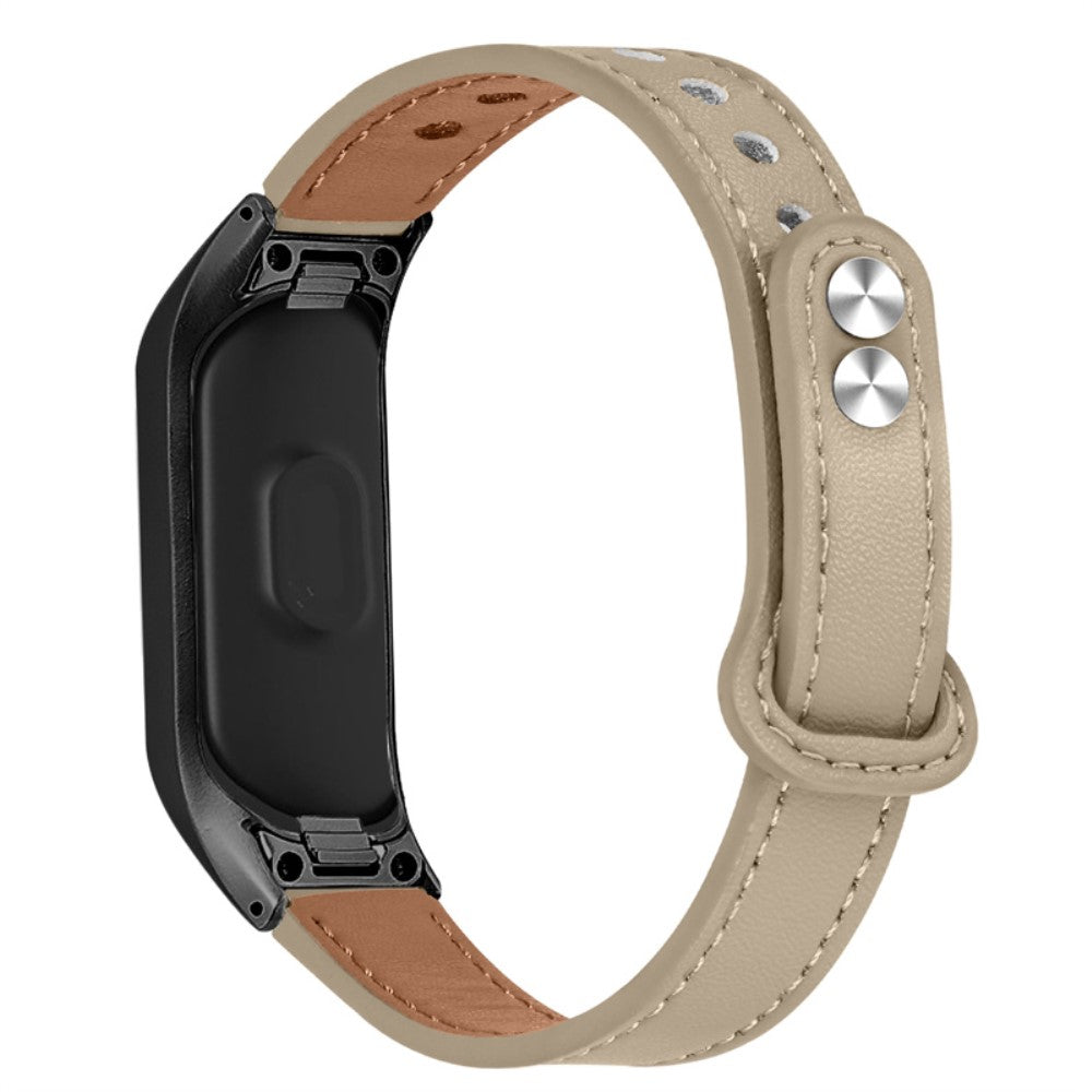 Fantastisk Samsung Galaxy Fit Ægte læder Rem - Beige#serie_3