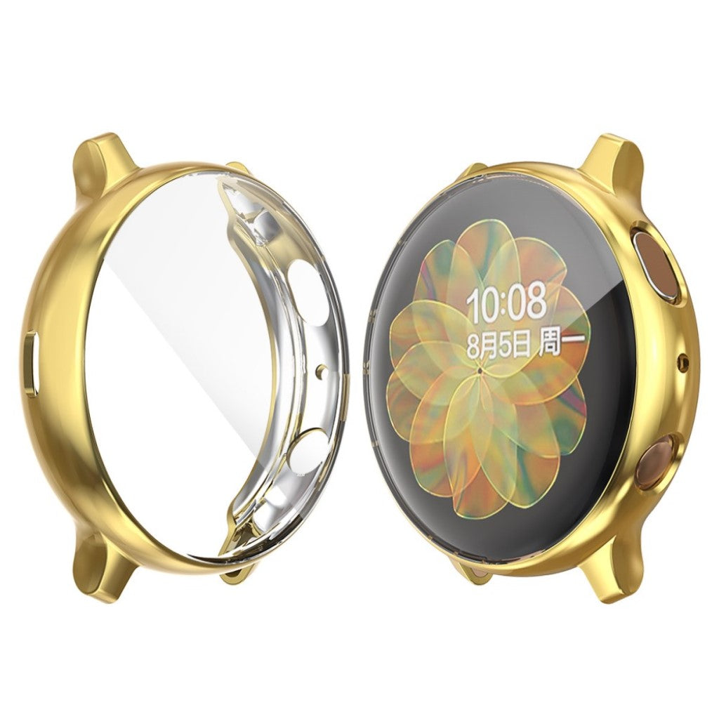 Super Pænt Samsung Galaxy Watch Active 2 - 40mm Silikone Cover - Guld#serie_6