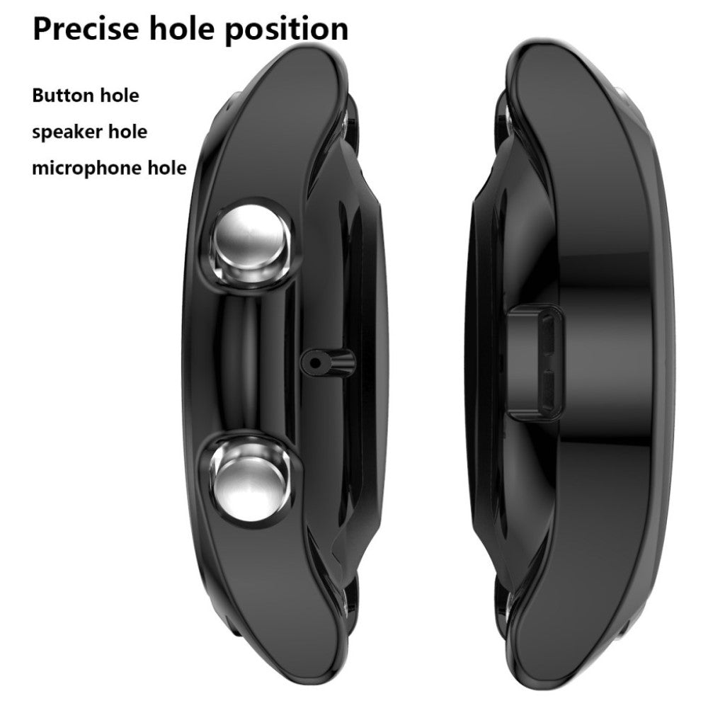 Samsung Galaxy Watch 3 (45mm)  Silikone Bumper  - Sort#serie_1