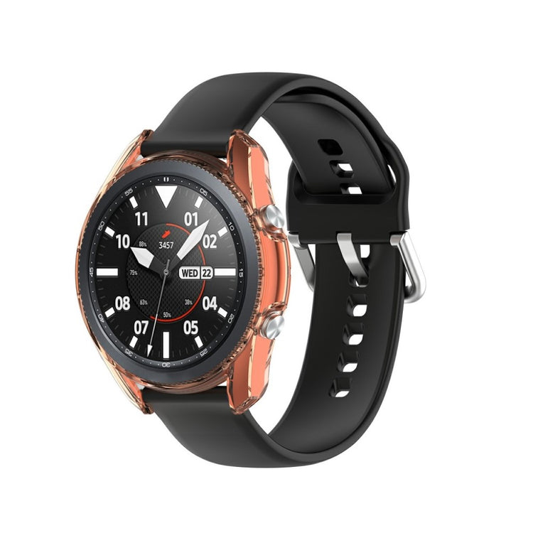 Meget Fint Samsung Galaxy Watch 3 (45mm) Silikone Cover - Orange#serie_1