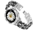 Samsung Galaxy Watch 3 (45mm) Bracelet en métal et cuir Pu