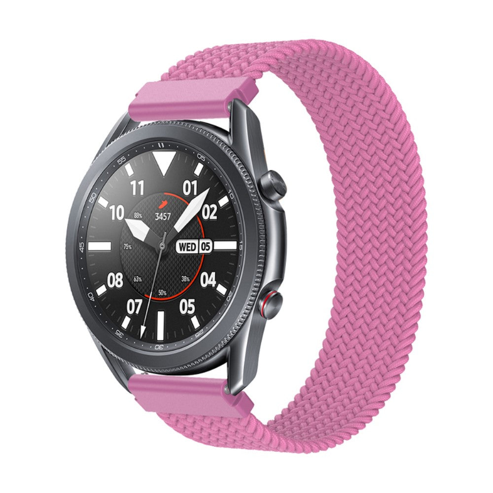 Rigtigt fantastisk Samsung Galaxy Watch 3 (45mm) Nylon Rem - Størrelse: L - Lilla#serie_18