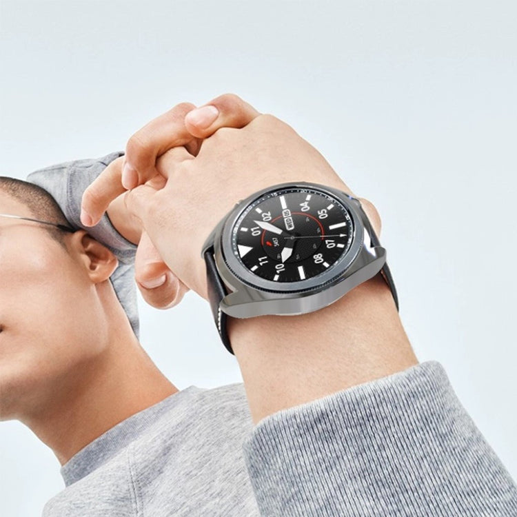 Samsung Galaxy Watch 3 (41mm)  Silikone Bumper  - Sølv#serie_2