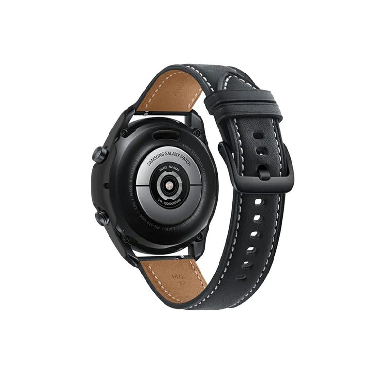 Samsung Galaxy Watch 3 (41mm) Holdbar Silikone Bumper  - Sort#serie_1