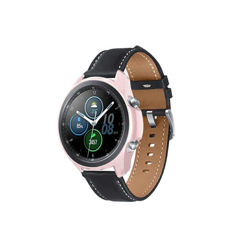 Samsung Galaxy Watch 3 (41mm) Holdbar Silikone Bumper  - Pink#serie_4