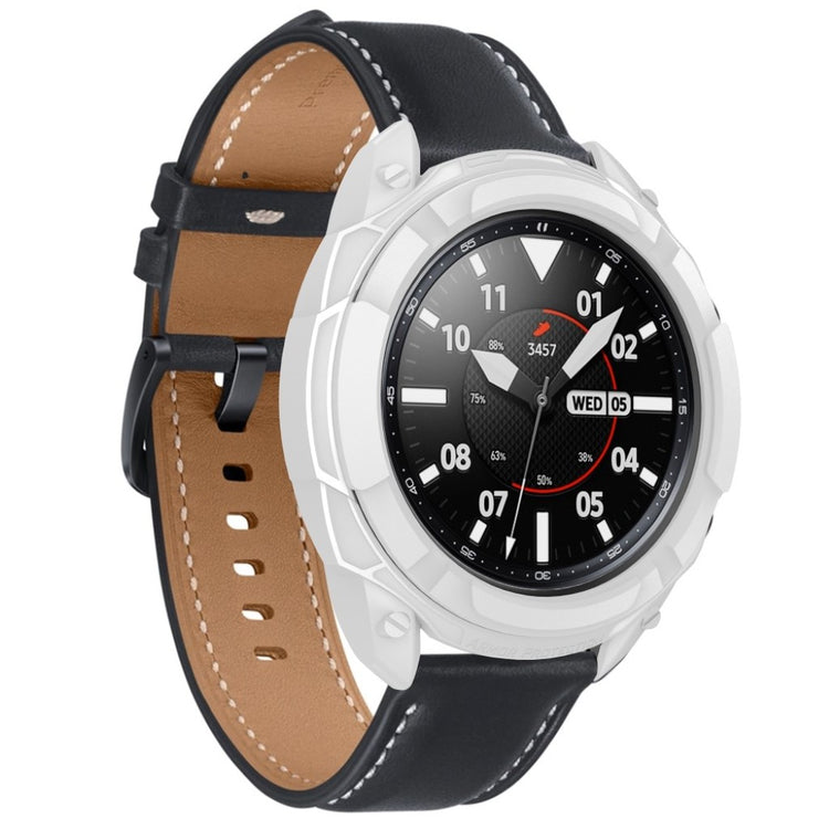 Samsung Galaxy Watch 3 (41mm) Beskyttende Silikone Bumper  - Hvid#serie_1