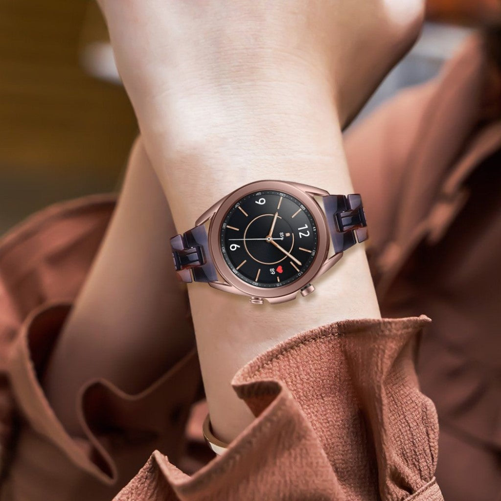 Holdbart Samsung Galaxy Watch 3 (41mm)  Rem - Brun#serie_16