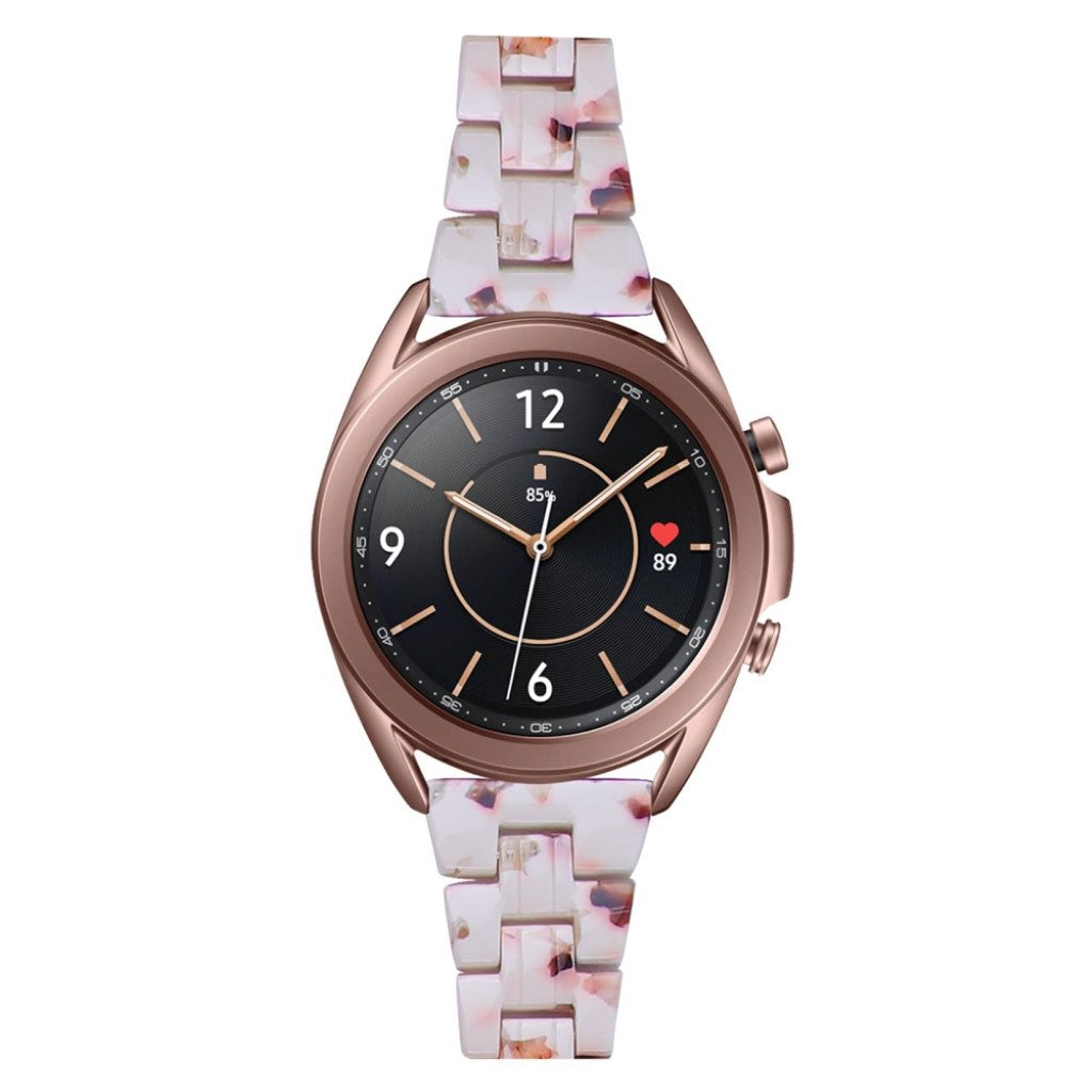 Holdbart Samsung Galaxy Watch 3 (41mm)  Rem - Hvid#serie_8