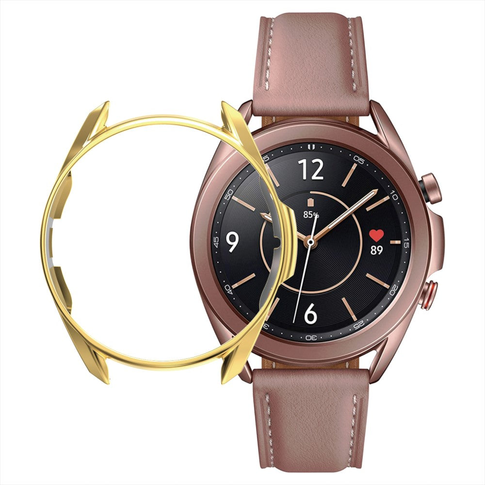 Samsung Galaxy Watch 3 (41mm)  Silikone Bumper  - Guld#serie_3