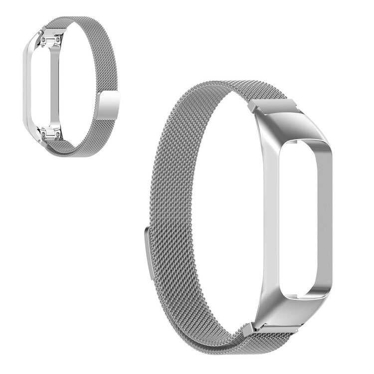 Meget fint Samsung Galaxy Fit 2 Metal Rem - Sølv#serie_9