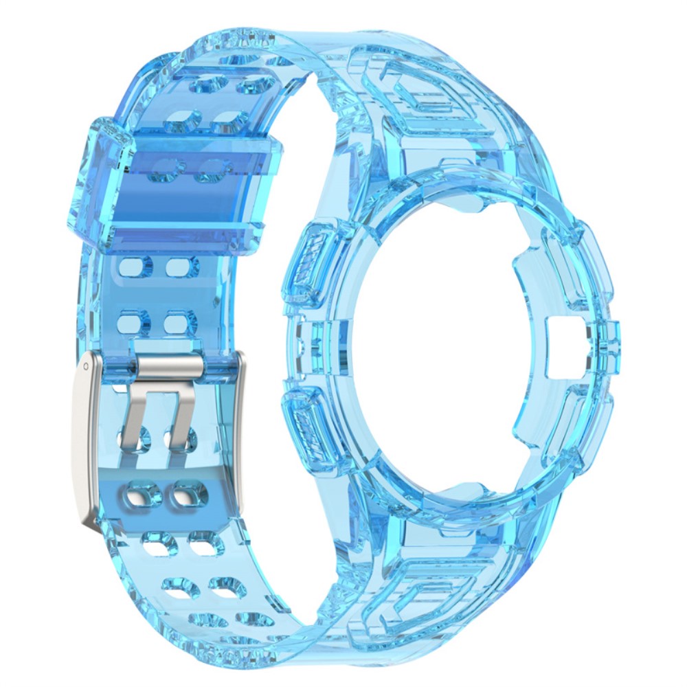Vildt flot Samsung Galaxy Watch 4 (44mm) Silikone Urrem - Blå#serie_11