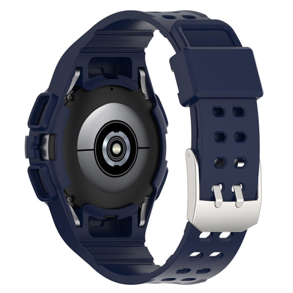Vildt flot Samsung Galaxy Watch 4 (44mm) Silikone Urrem - Blå#serie_6