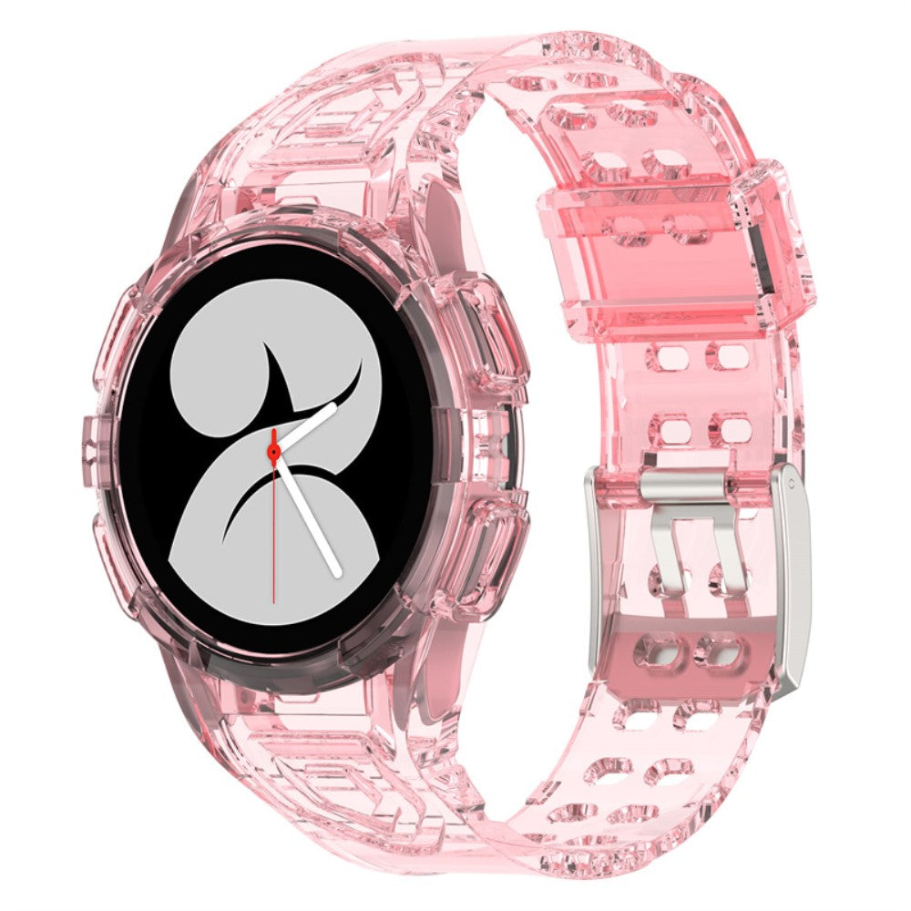 Super sejt Samsung Galaxy Watch 4 (44mm) Silikone Rem - Pink#serie_9
