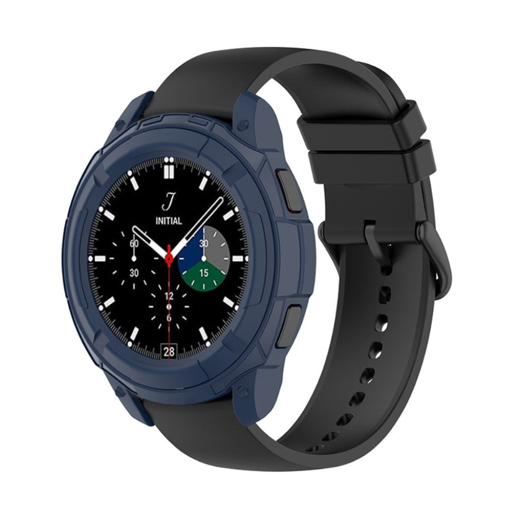 Samsung Galaxy Watch 4 Classic (42mm)  Silikone Bumper  - Blå#serie_4