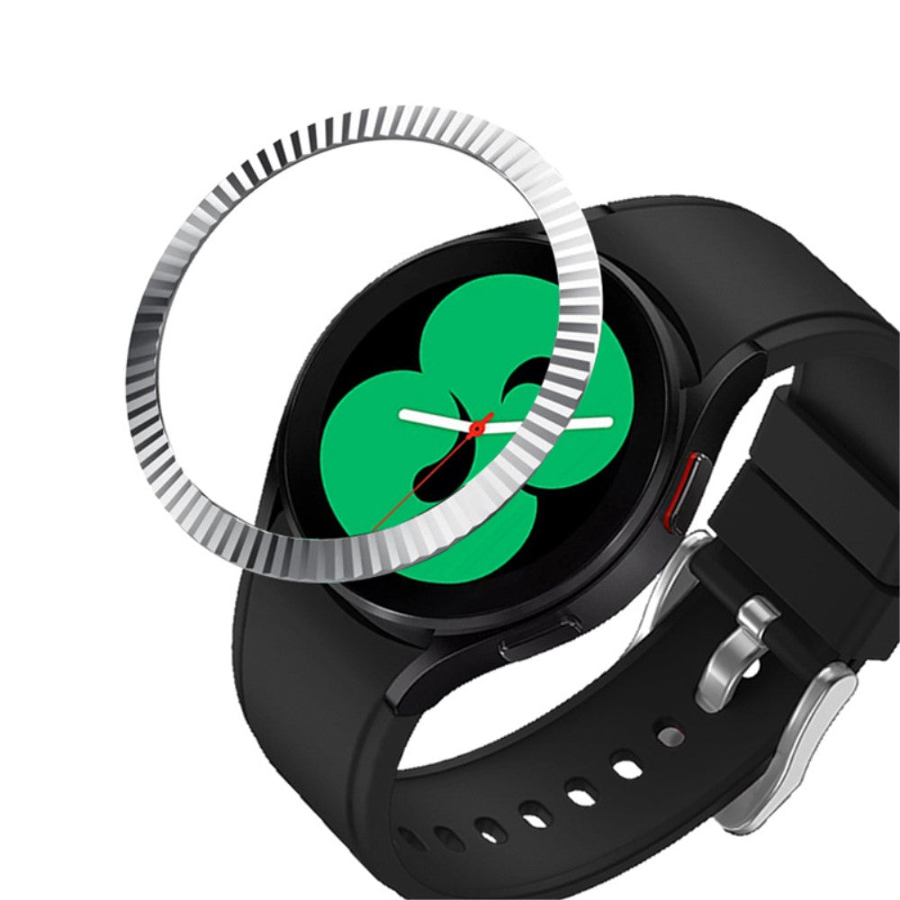 Samsung Galaxy Watch 4 Classic (42mm) Metal Skærmbeskytter - Sølv#serie_1