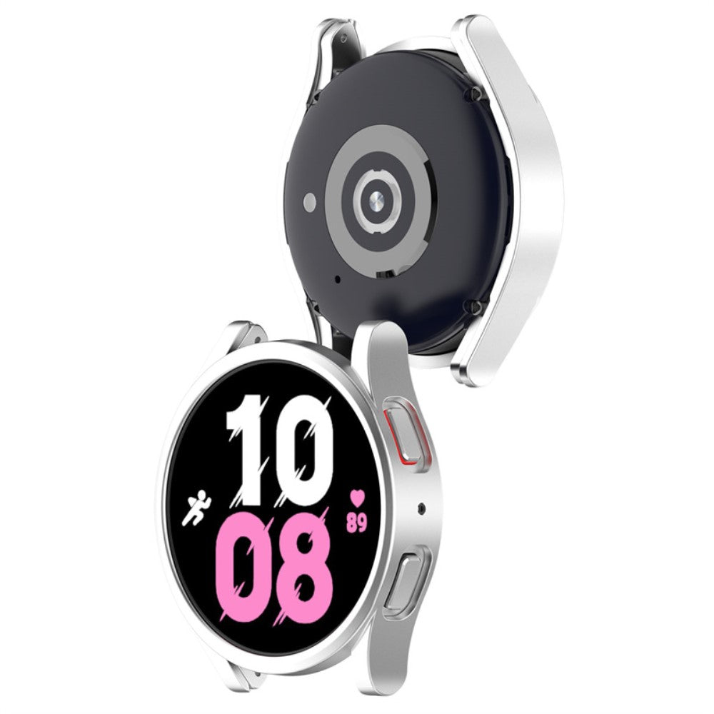 Samsung Galaxy Watch 5 (40mm) / Samsung Galaxy Watch 4 (40mm) Beskyttende Plastik Bumper  - Sølv#serie_9