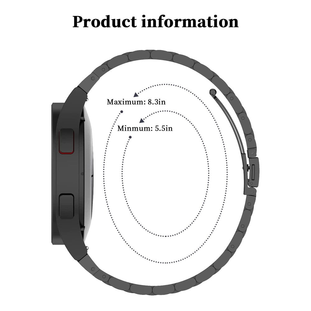 Helt vildt fantastisk Universal Samsung Metal Rem - Pink#serie_3