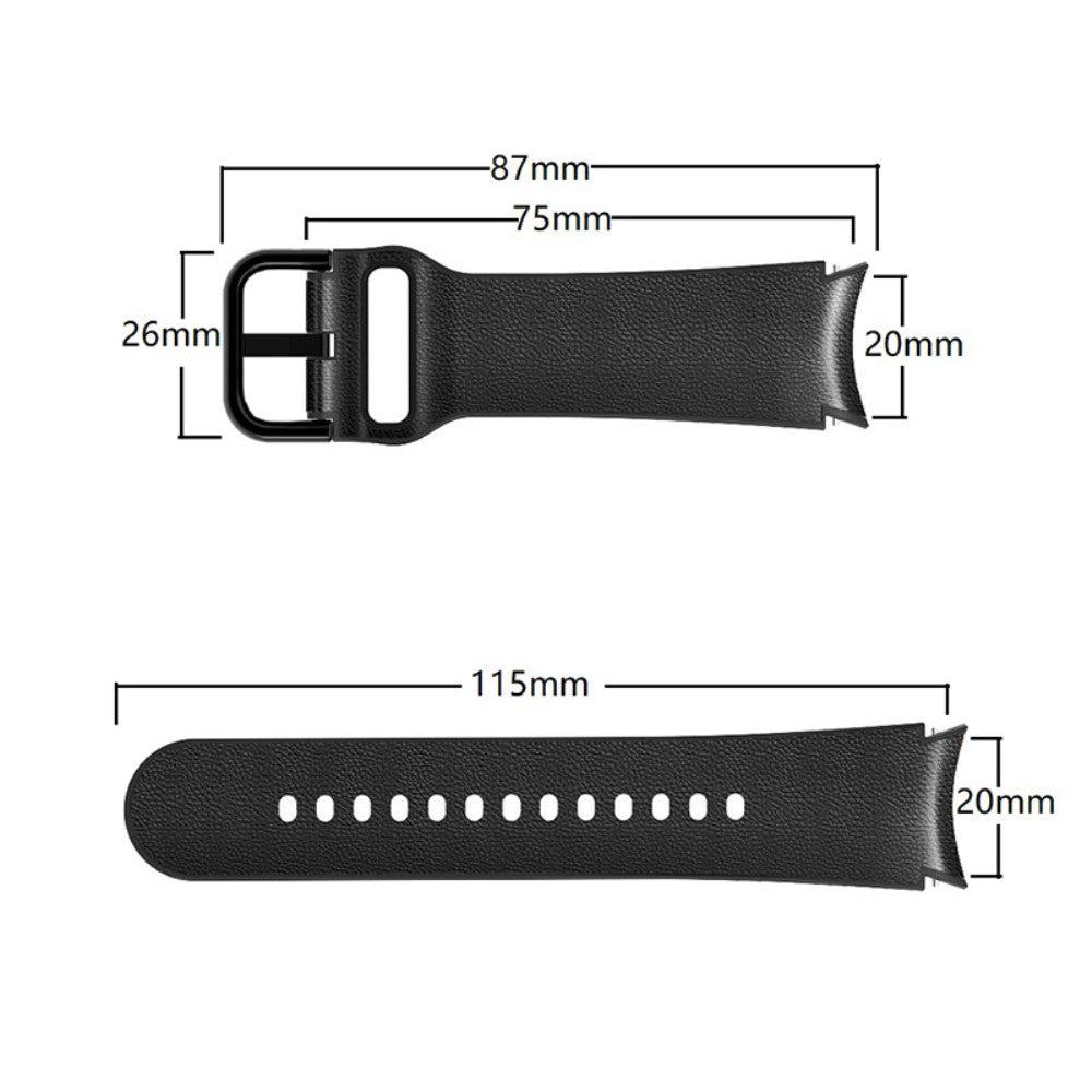 Slidstærk Universal Samsung Kunstlæder Rem - Rød#serie_2