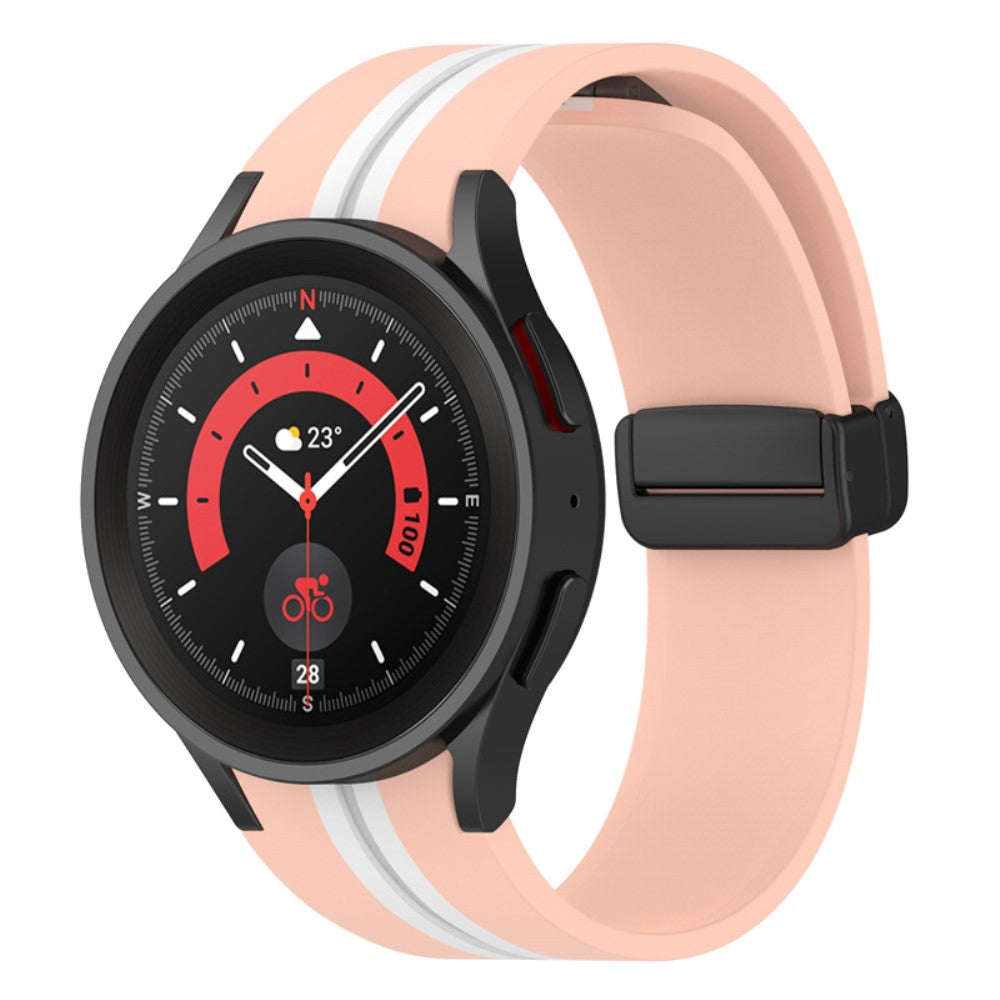 Pænt Universal Samsung Silikone Rem - Pink#serie_2