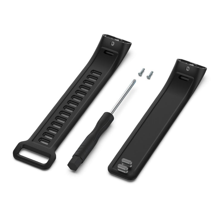 Slidstærk Huawei Band 2 Pro / Huawei Band 2 Silikone Rem - Sort#serie_1