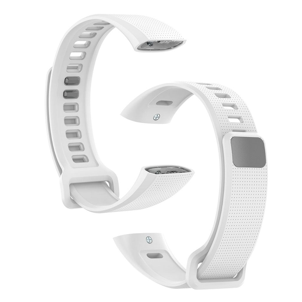 Slidstærk Huawei Band 2 Pro / Huawei Band 2 Silikone Rem - Hvid#serie_2