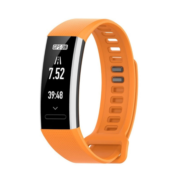 Slidstærk Huawei Band 2 Pro / Huawei Band 2 Silikone Rem - Orange#serie_5