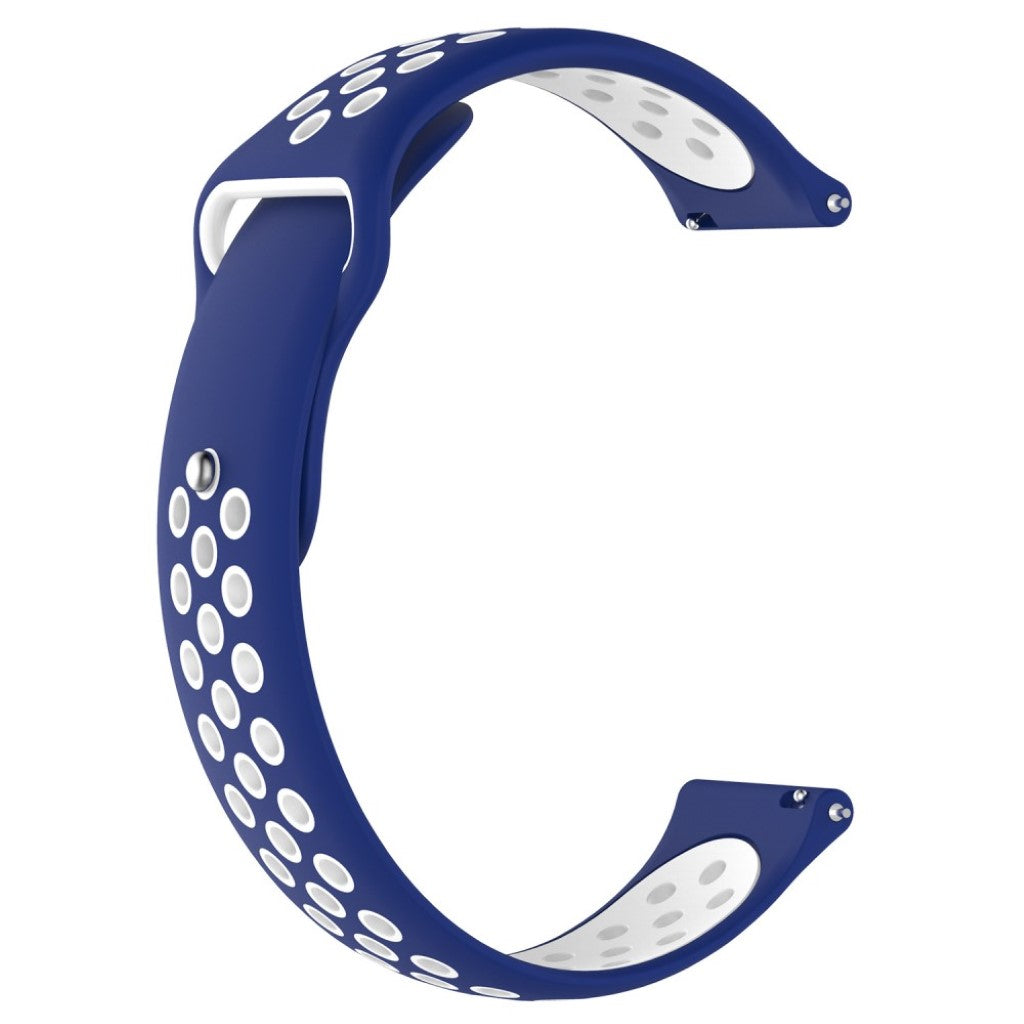 Vildt fint Huawei Watch / Huawei TalkBand B5 Silikone Rem - Blå#serie_12
