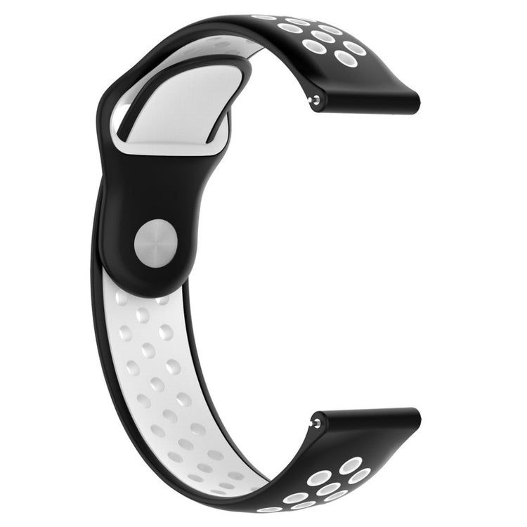 Vildt fint Huawei Watch / Huawei TalkBand B5 Silikone Rem - Hvid#serie_2