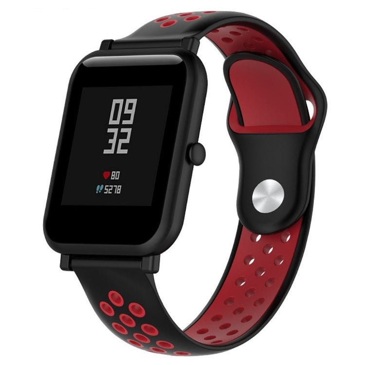 Vildt fint Huawei Watch / Huawei TalkBand B5 Silikone Rem - Rød#serie_5