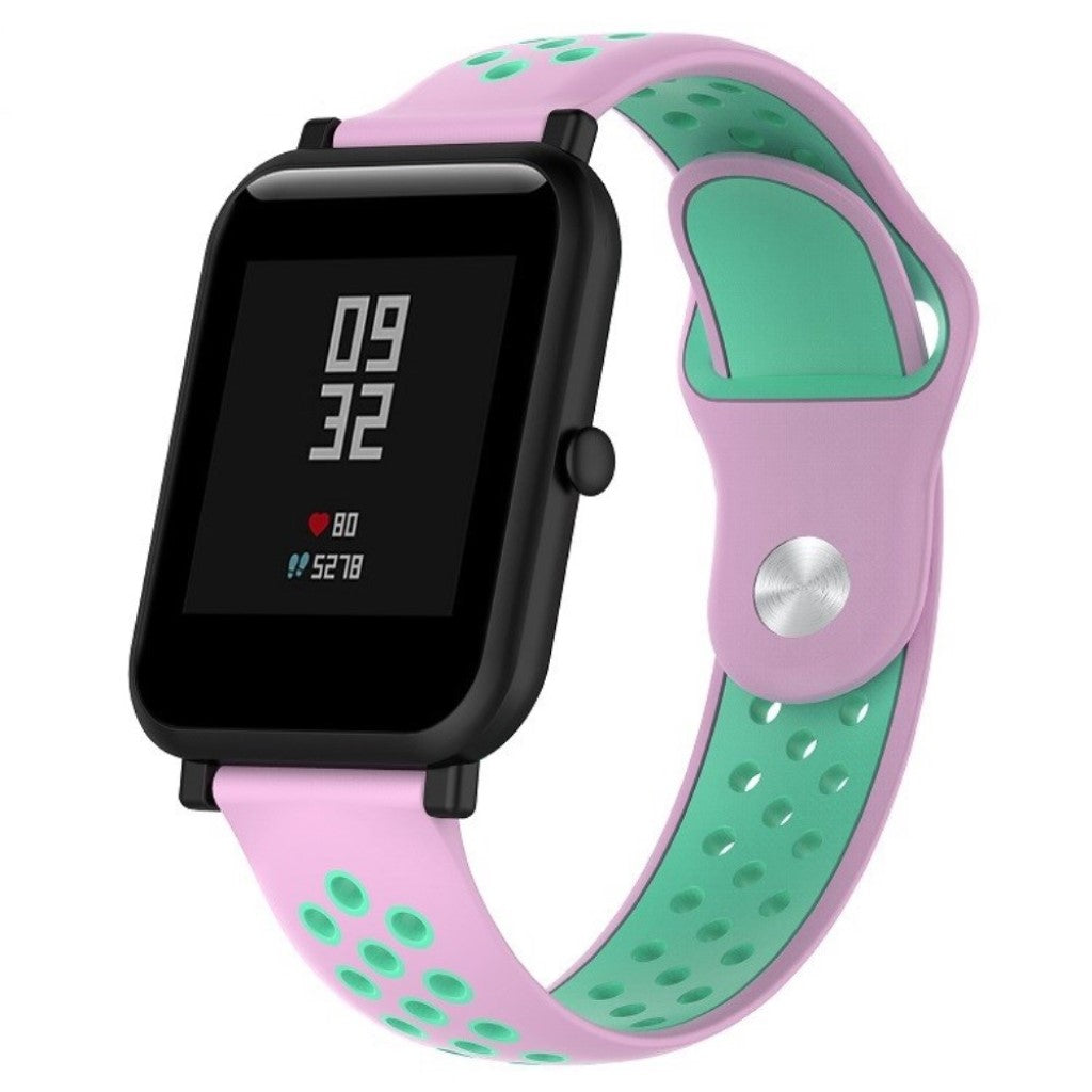 Vildt fint Huawei Watch / Huawei TalkBand B5 Silikone Rem - Pink#serie_9