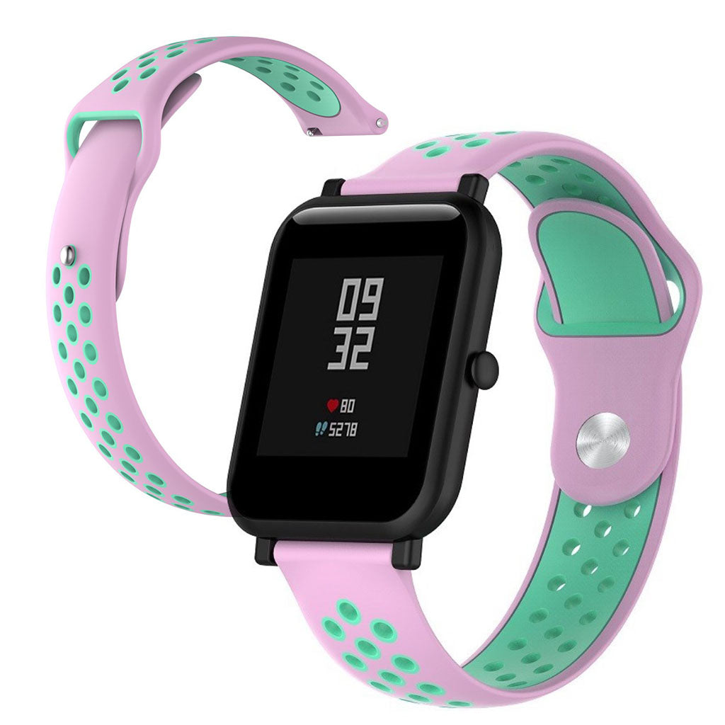 Vildt fint Huawei Watch / Huawei TalkBand B5 Silikone Rem - Pink#serie_9
