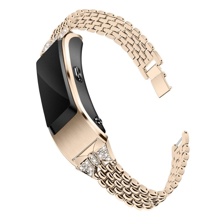 Meget sejt Huawei TalkBand B5 Metal og Rhinsten Rem - Guld#serie_1