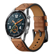 Bracelet en cuir véritable Huawei Watch GT incroyablement solide