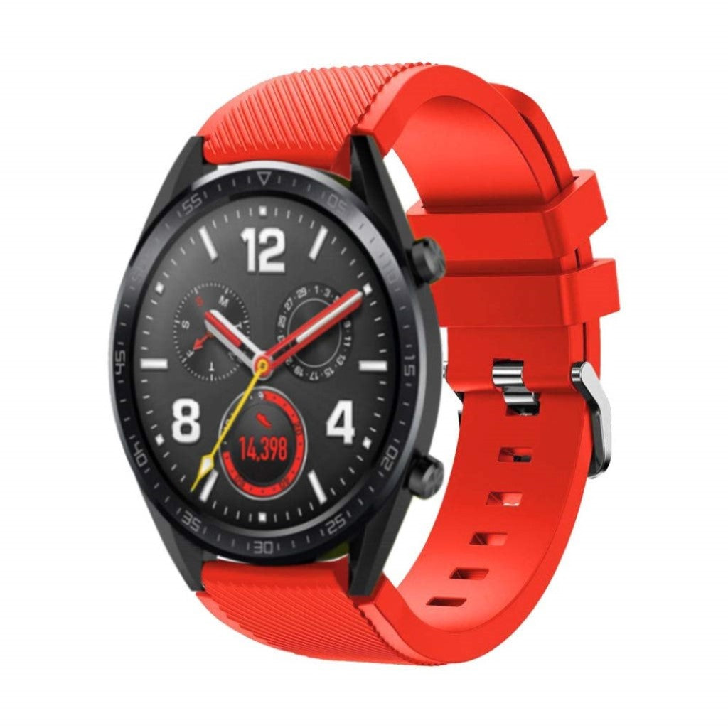 Vildt nydelig Huawei Watch GT Silikone Rem - Rød#serie_3
