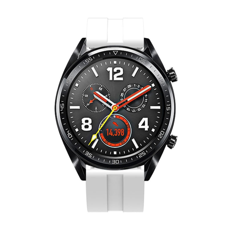 Helt vildt smuk Huawei Watch GT Silikone Rem - Hvid#serie_1