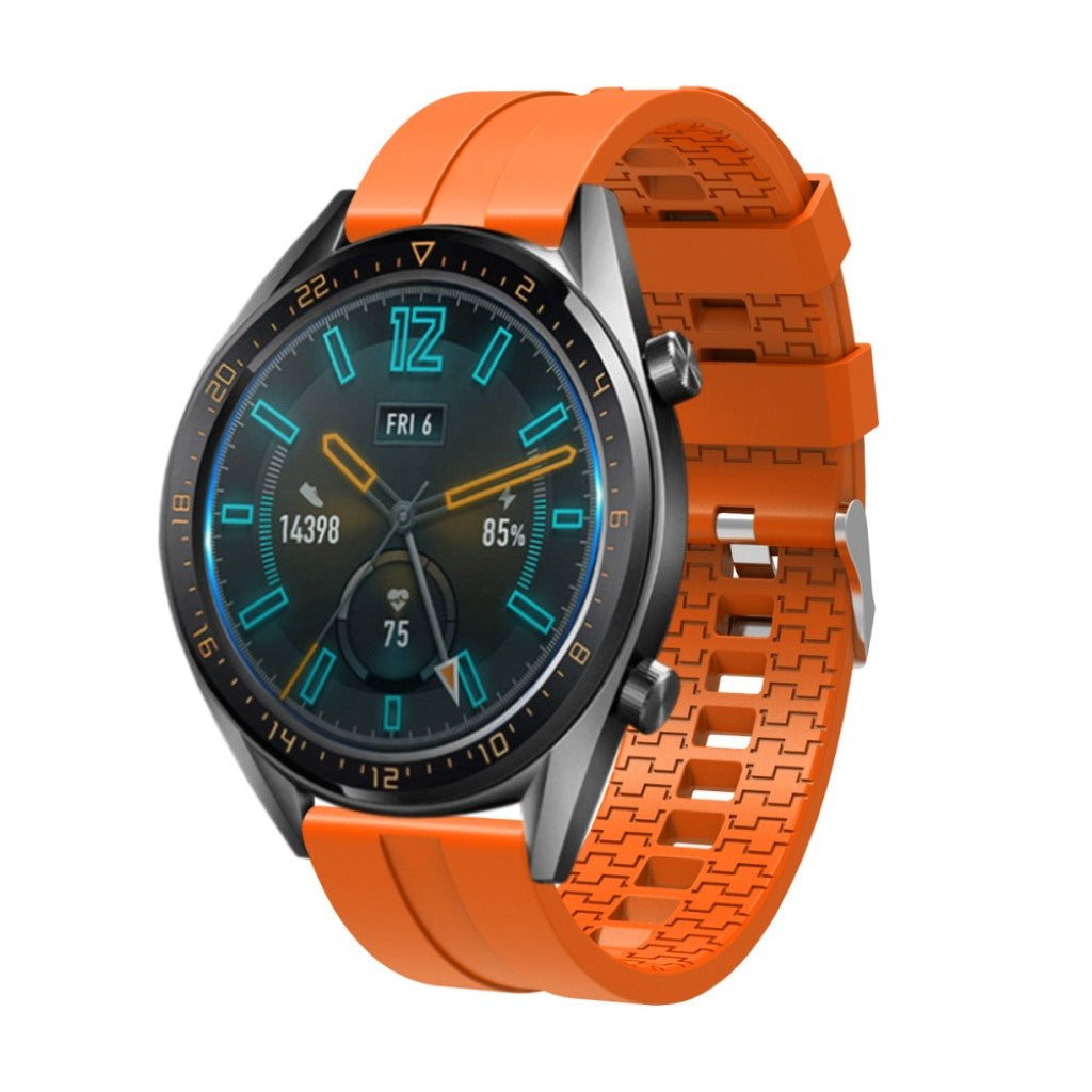 Helt vildt smuk Huawei Watch GT Silikone Rem - Orange#serie_5