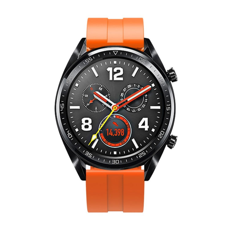 Helt vildt smuk Huawei Watch GT Silikone Rem - Orange#serie_5