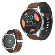 Méga beau Huawei Watch GT 2 42mm Bracelet en cuir véritable