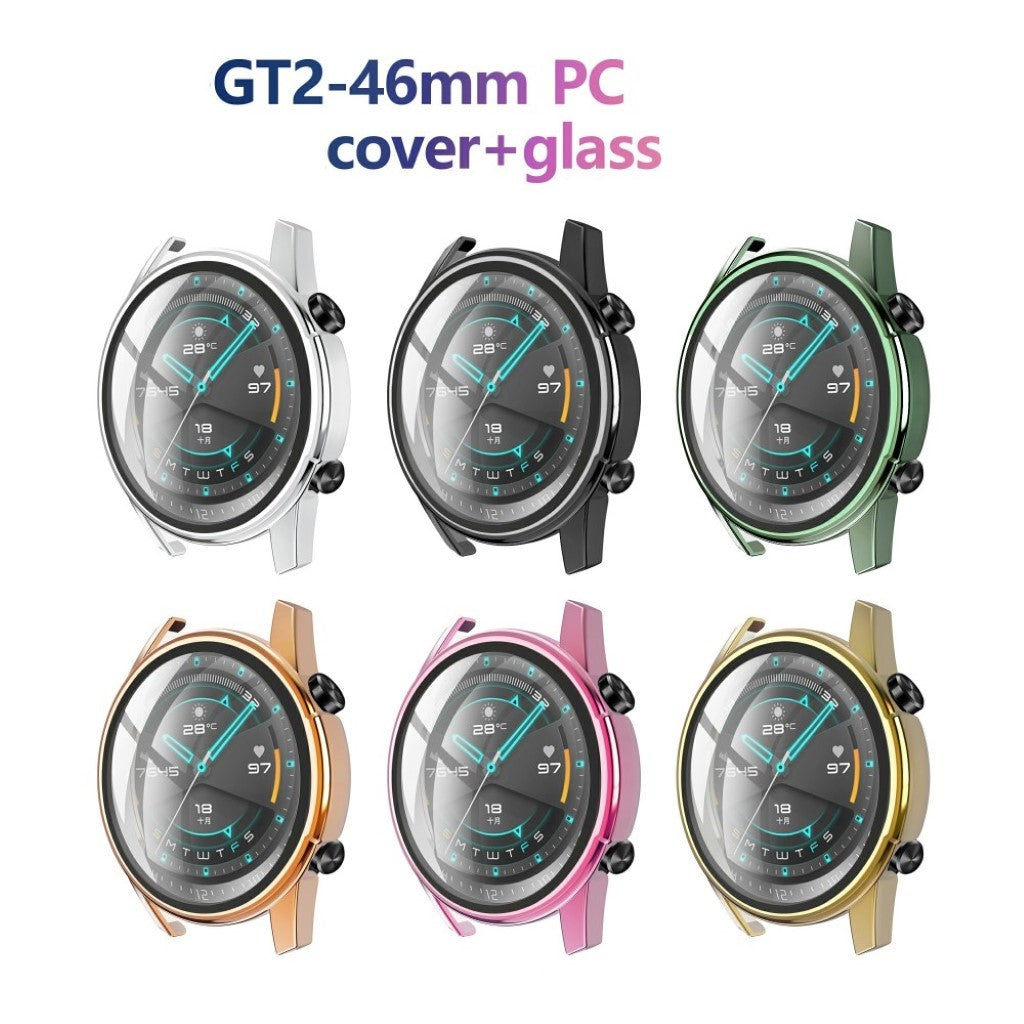 Rigtigt Godt Huawei Watch GT 2 46mm Plastik Cover - Sort#serie_3