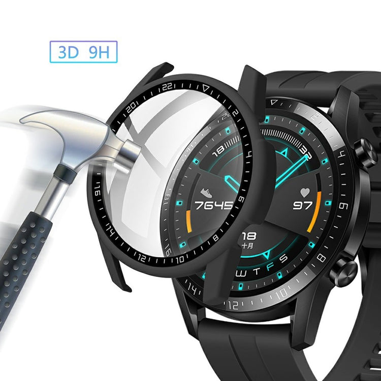 Vildt Godt Huawei Watch GT 2 46mm Silikone Cover - Sort#serie_1