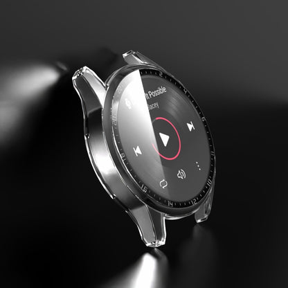 Super Pænt Huawei Watch GT 2 46mm Cover med Skærmbeskytter i Plastik og Hærdet Glas - Gennemsigtig#serie_6